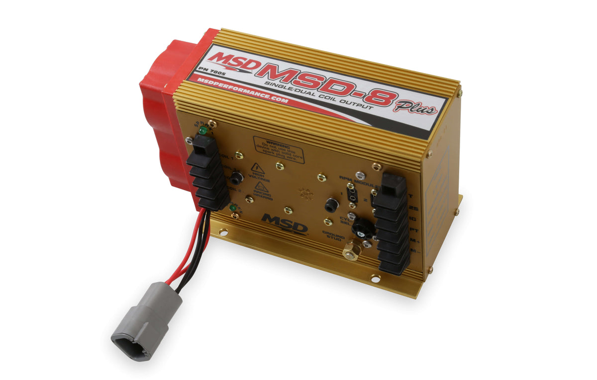 Msd 8 Plus Module One MSD 8-Plus Ignition Control – Piezas del centro Auto Parts